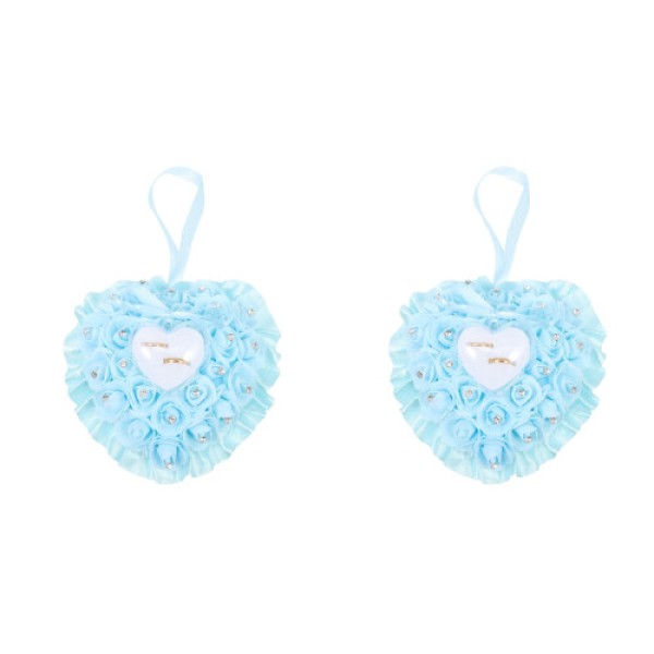 Box A for Wedding with Pillow and Rose